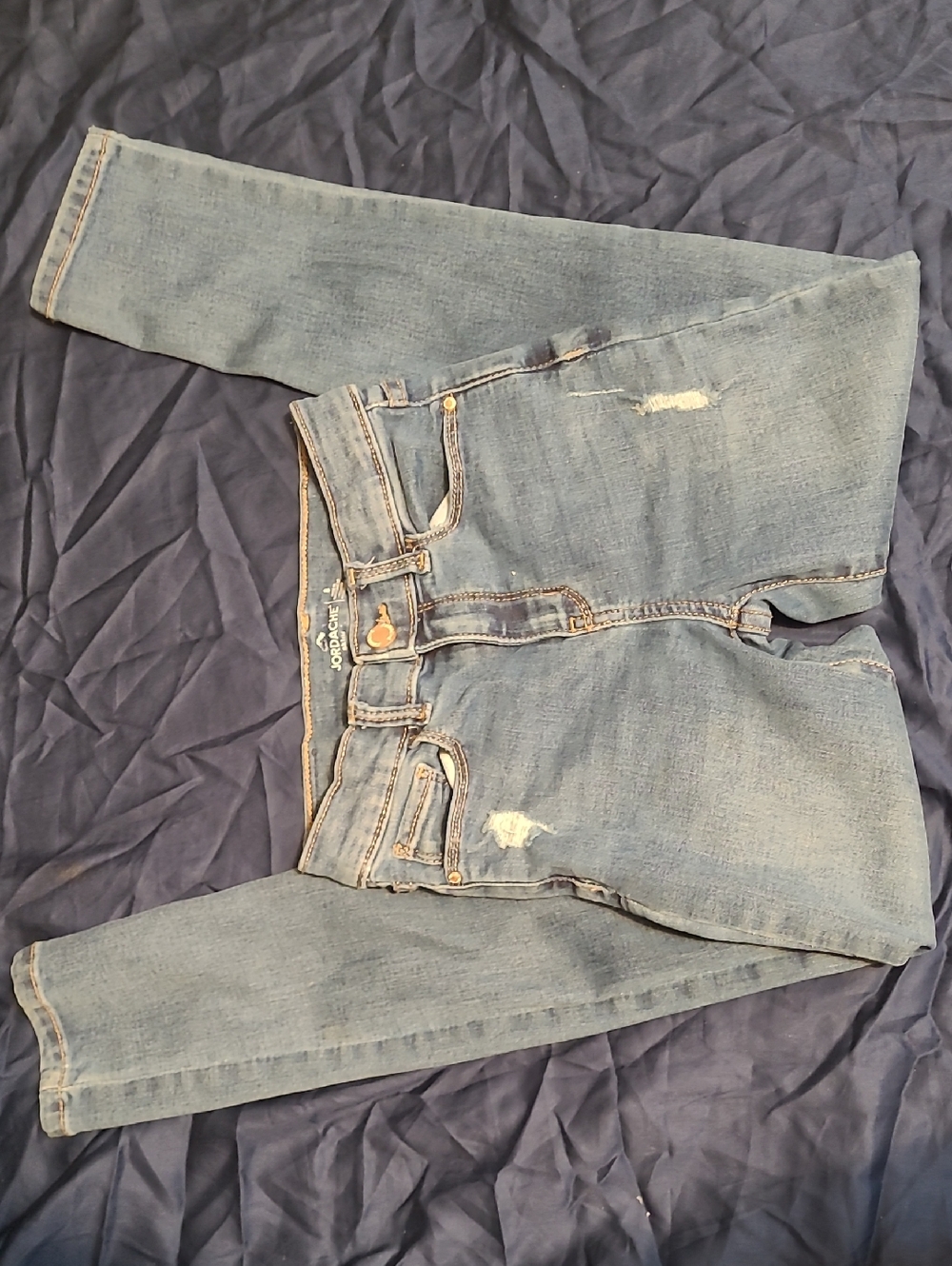Jordache Light Blue Distressed Kids Jeans